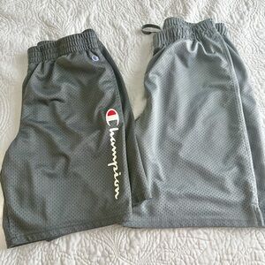 Lot of two boys gray Basketball shorts